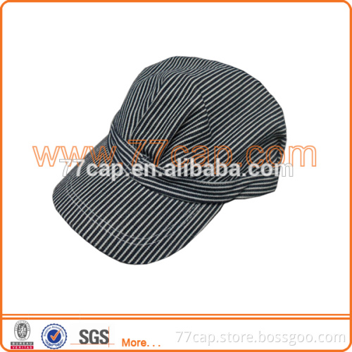 Stripe cadet military cap Wholesale
